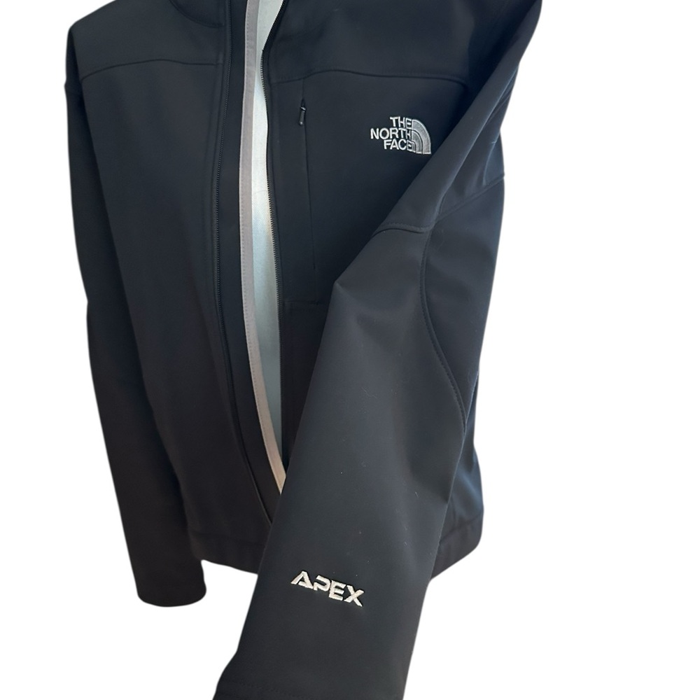 The North Face Women's Black Apex Jacket Windwall Shell Large - Picture 6 of 16